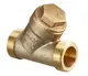 OVENTROP-Schmutzfaenger-mit-Aussengewinde-PN-25-Maschenweite-250-mym-DN-20-G-1-Gehaeuse-aus-Rotguss-Kopfstueck-aus-Messing-1141006 gallery number 1